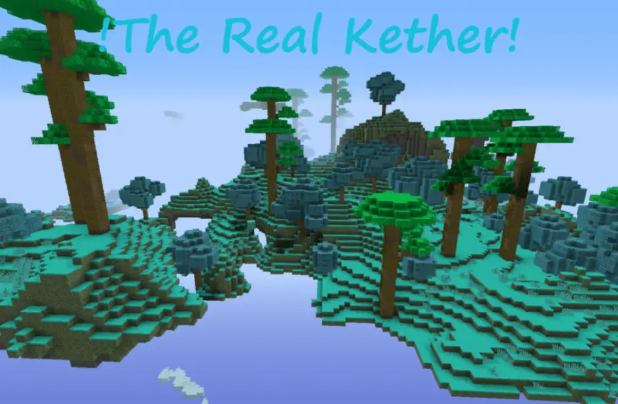 Découvrez les fonctionnalités fascinantes de The Real Kether pour Minecraft 1.7.10!